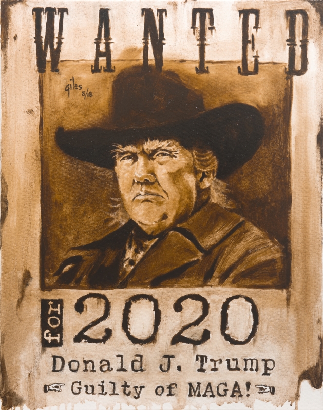 Guilty of MAGA by artist DOUG GILES